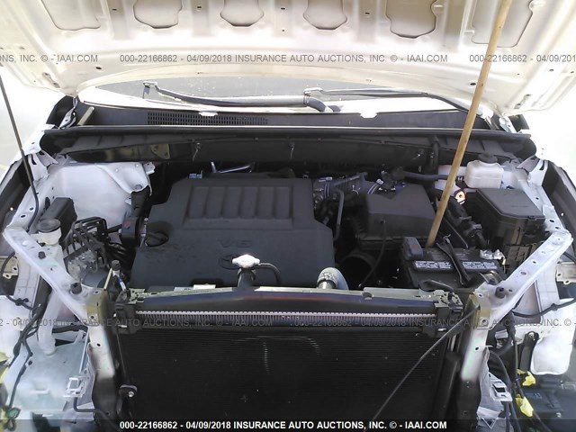 5TDKKRFH5GS167806 - 2016 TOYOTA HIGHLANDER XLE თეთრი ფოტო 10