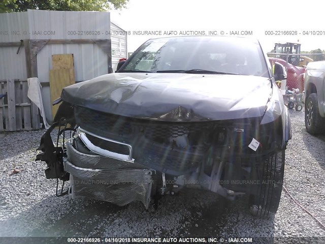 3C4PDCAB8JT275298 - 2018 DODGE JOURNEY SE GRAY photo 6