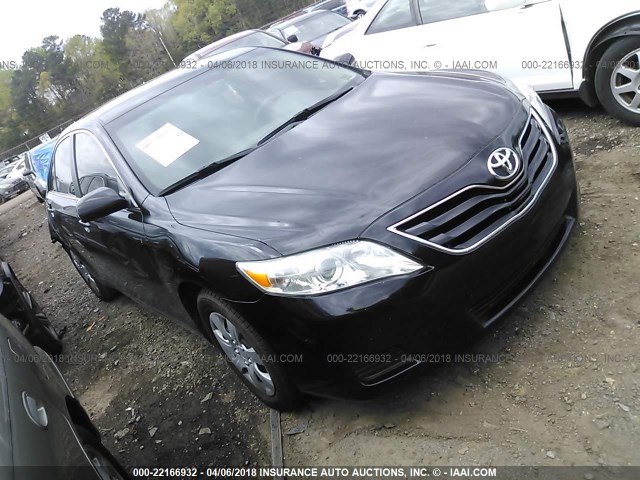 4T1BF3EK6BU127572 - 2011 TOYOTA CAMRY SE/LE/XLE BLACK photo 1