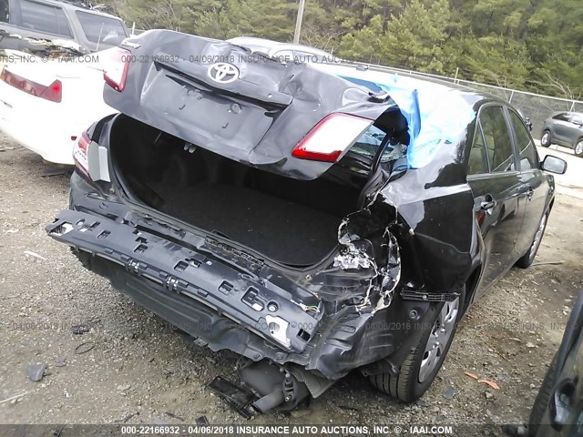 4T1BF3EK6BU127572 - 2011 TOYOTA CAMRY SE/LE/XLE BLACK photo 4