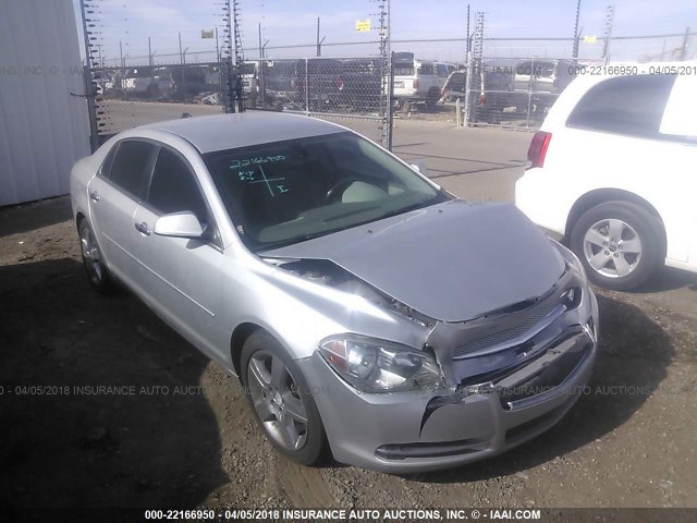 1G1ZF5E73CF165088 - 2012 CHEVROLET MALIBU 3LT ვერცხლისფერი ფოტო 1