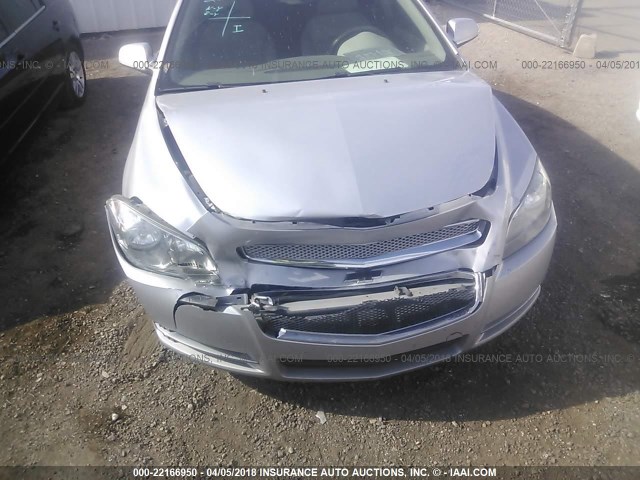 1G1ZF5E73CF165088 - 2012 CHEVROLET MALIBU 3LT ვერცხლისფერი ფოტო 6