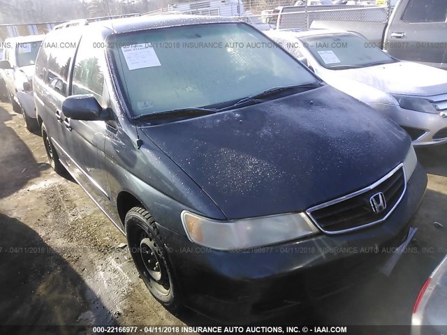 2HKRL18933H503505 - 2003 HONDA ODYSSEY EXL GREEN photo 1