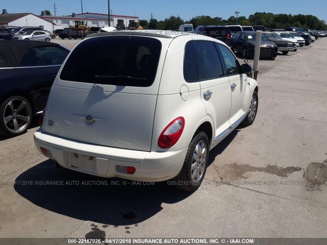 3A8FY48BX8T157008 - 2008 CHRYSLER PT CRUISER WHITE photo 4