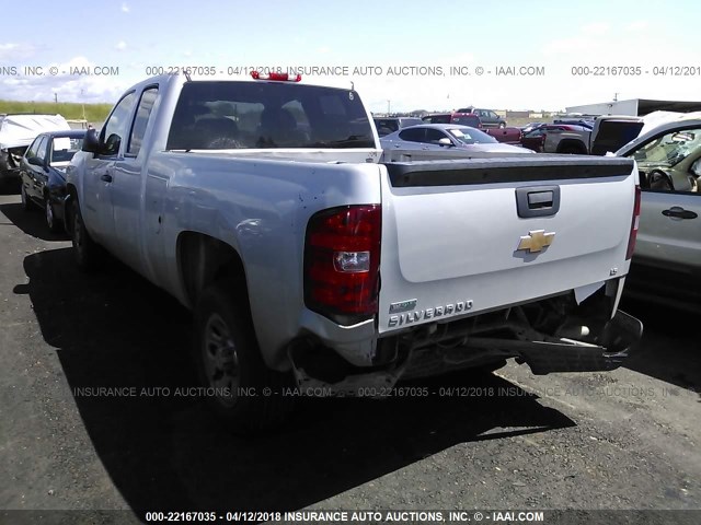 1GCSCREA7AZ150044 - 2010 CHEVROLET SILVERADO C1500  LS SILVER photo 3