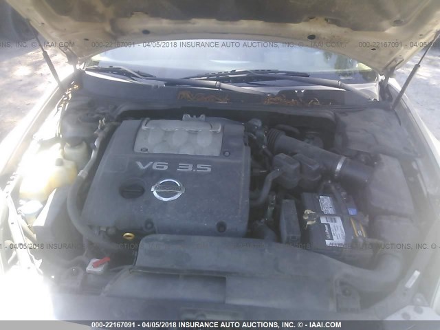 1N4BA41E66C860263 - 2006 NISSAN MAXIMA SE/SL GOLD photo 10