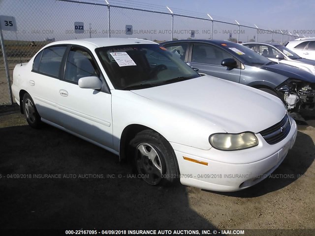1G1NE52J916161075 - 2001 CHEVROLET MALIBU LS WHITE photo 1