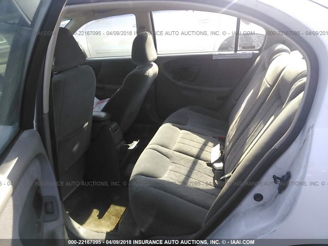 1G1NE52J916161075 - 2001 CHEVROLET MALIBU LS WHITE photo 8