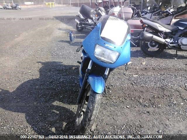 JKAEXVD14YA056234 - 2000 KAWASAKI EX500 D BLUE photo 5