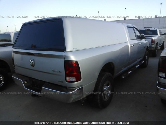 3C6UD5JL6CG223727 - 2012 DODGE RAM 2500 SLT SILVER photo 4