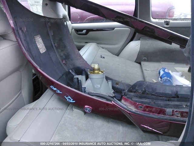 YV1SW592X62546207 - 2006 VOLVO V70 2.5T MAROON photo 8