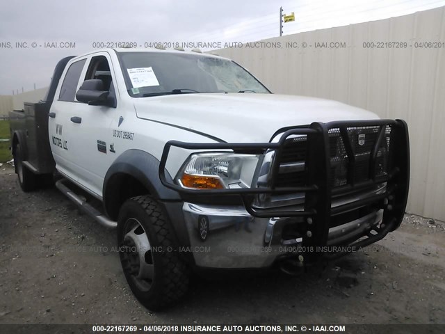 3C7WDNEL8CG107895 - 2012 DODGE RAM 5500 ST/SLT/LARAMIE WHITE photo 1