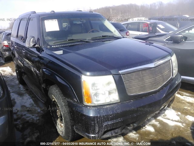 1GYEK63N24R180264 - 2004 CADILLAC ESCALADE LUXURY ლურჯი ფოტო 1
