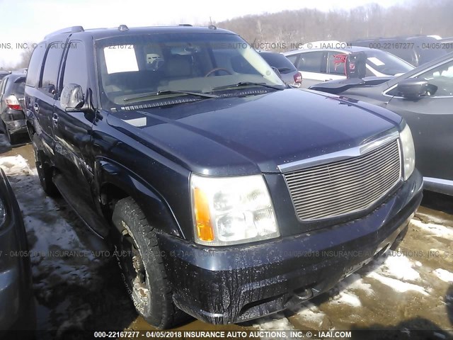 1GYEK63N24R180264 - 2004 CADILLAC ESCALADE LUXURY BLUE photo 1