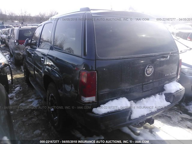 1GYEK63N24R180264 - 2004 CADILLAC ESCALADE LUXURY ლურჯი ფოტო 3