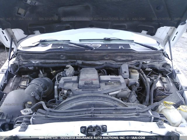 3D7KS28A78G135629 - 2008 DODGE RAM 2500 ST/SLT 白色 照片 10