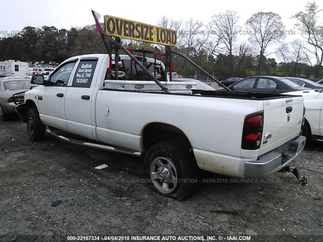 3D7KS28A78G135629 - 2008 DODGE RAM 2500 ST/SLT 白色 照片 3