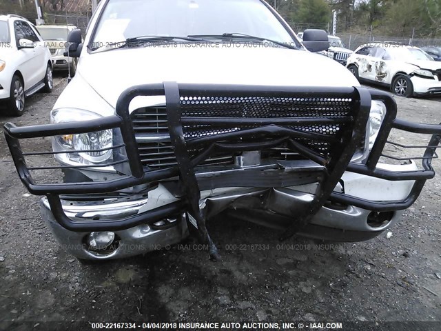 3D7KS28A78G135629 - 2008 DODGE RAM 2500 ST/SLT 白色 照片 6