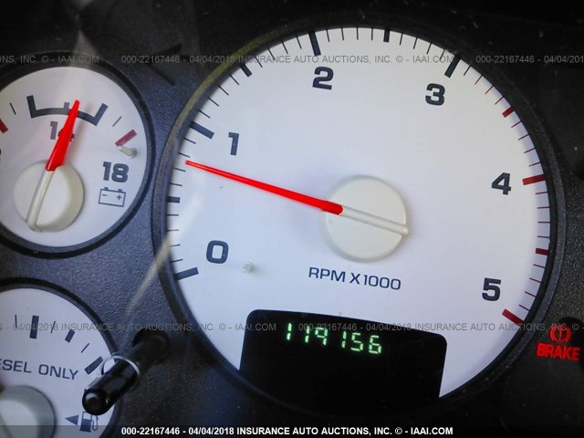 3D7KA28C24G192349 - 2004 DODGE RAM 2500 ST/SLT 黑色 照片 7