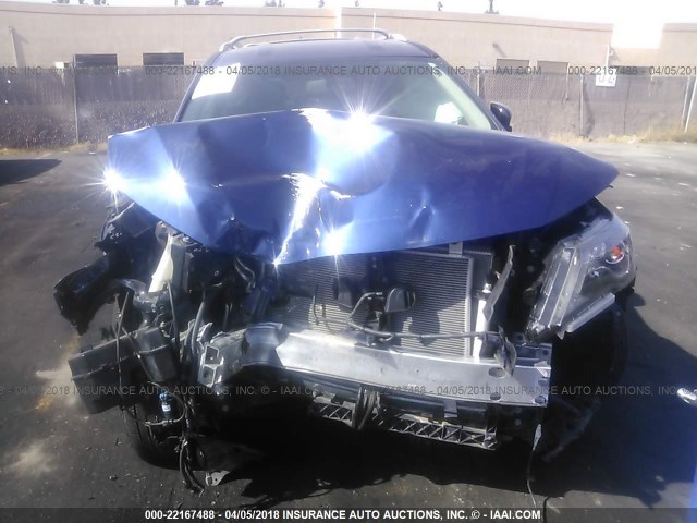 5N1DR2MN6HC630703 - 2017 NISSAN PATHFINDER S/SV/SL/PLATINUM 蓝色 照片 6