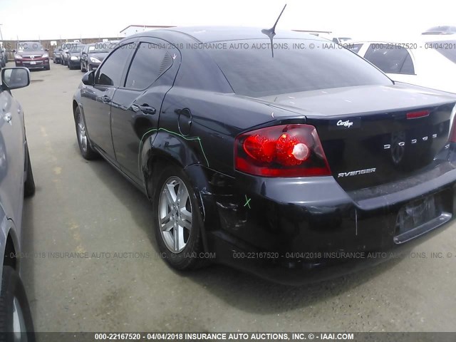 1C3CDZCB8CN313814 - 2012 DODGE AVENGER SXT Dark Blue photo 6