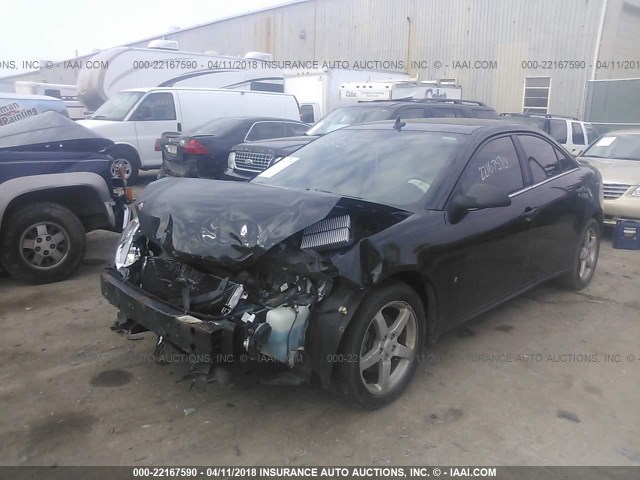 1G2ZG57N684240258 - 2008 PONTIAC G6 SE BLUE photo 2