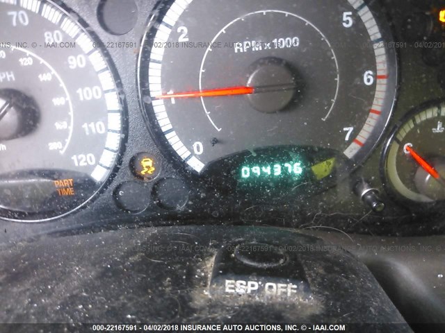 1J4GL48K86W152739 - 2006 JEEP LIBERTY SPORT 金色 照片 7