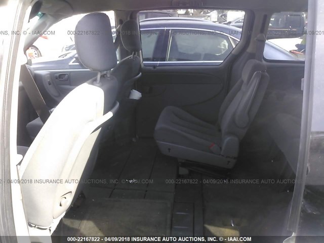 2D4GP44L67R260928 - 2007 DODGE GRAND CARAVAN SXT SILVER photo 8