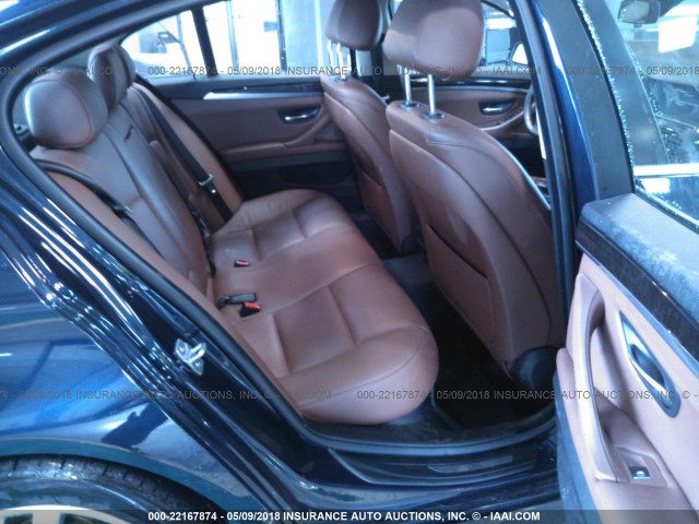 WBA5B3C57ED530763 - 2014 BMW 535 XI Mavi fotoğraf 8