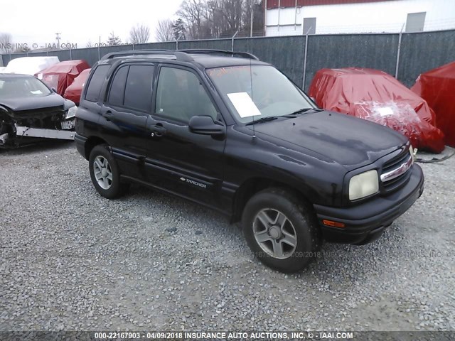 2CNBJ634146902821 - 2004 CHEVROLET TRACKER LT BLACK photo 1