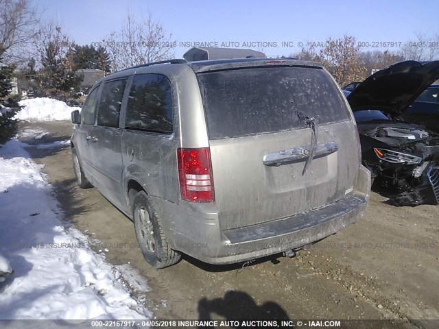 2A8HR54P98R682948 - 2008 CHRYSLER TOWN & COUNTRY TOURING TAN photo 3