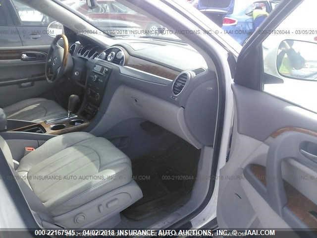 5GAEV23758J104938 - 2008 BUICK ENCLAVE CXL Blanc photo 5