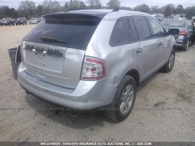 2FMDK3GC8ABB61379 - 2010 FORD EDGE SE SILVER photo 4