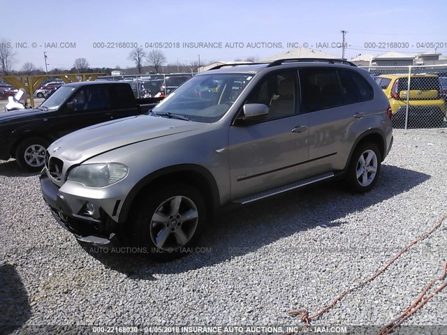 5UXFE43589L260182 - 2009 BMW X5 XDRIVE30I GRAY photo 2