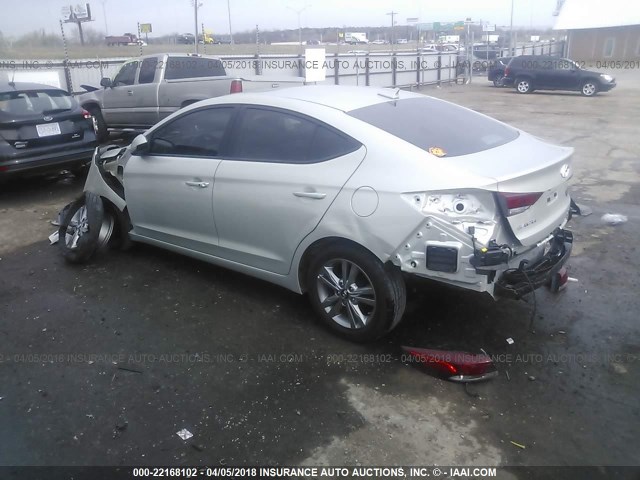 5NPD84LF4HH167798 - 2017 HYUNDAI ELANTRA SE/VALUE/LIMITED TAN photo 3