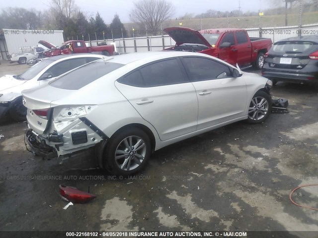 5NPD84LF4HH167798 - 2017 HYUNDAI ELANTRA SE/VALUE/LIMITED TAN photo 4