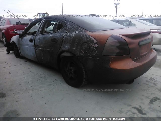 2G2WS522641132646 - 2004 PONTIAC GRAND PRIX GT2 ORANGE photo 3