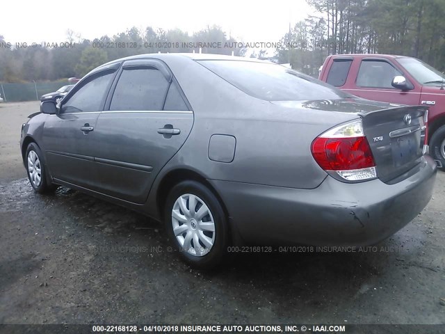 4T1BE32K56U691355 - 2006 TOYOTA CAMRY LE/XLE/SE Сұр фото 3