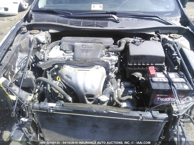 4T4BF1FK4CR217202 - 2012 TOYOTA CAMRY SE/LE/XLE Pewter photo 10