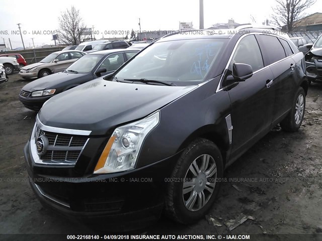 3GYFNAEY6BS587942 - 2011 CADILLAC SRX LUXURY COLLECTION BLACK photo 2