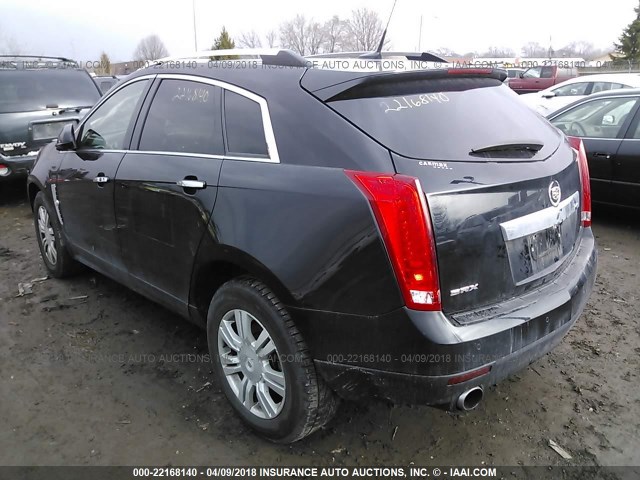 3GYFNAEY6BS587942 - 2011 CADILLAC SRX LUXURY COLLECTION BLACK photo 3