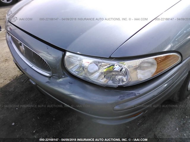 1G4HP52K25U201615 - 2005 BUICK LESABRE CUSTOM GRAY photo 6