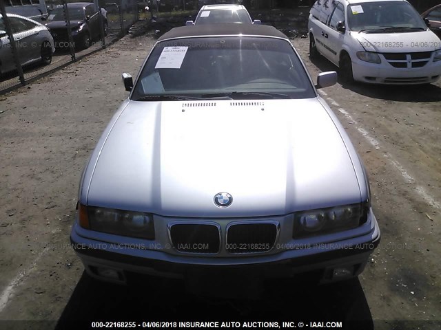WBABJ8326WEM22185 - 1998 BMW 323 IC AUTOMATIC SILVER photo 6
