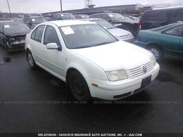 3VWRS29M31M020208 - 2001 VOLKSWAGEN JETTA GL WHITE photo 1