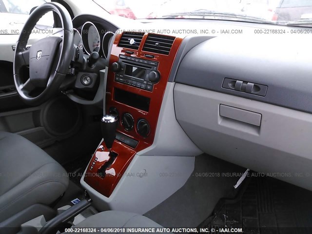 1B3HB78K97D317887 - 2007 DODGE CALIBER R/T ORANGE photo 5