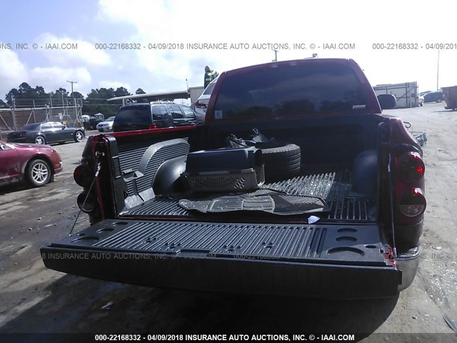 1D7HA16K48J187334 - 2008 DODGE RAM 1500 ST RED photo 8