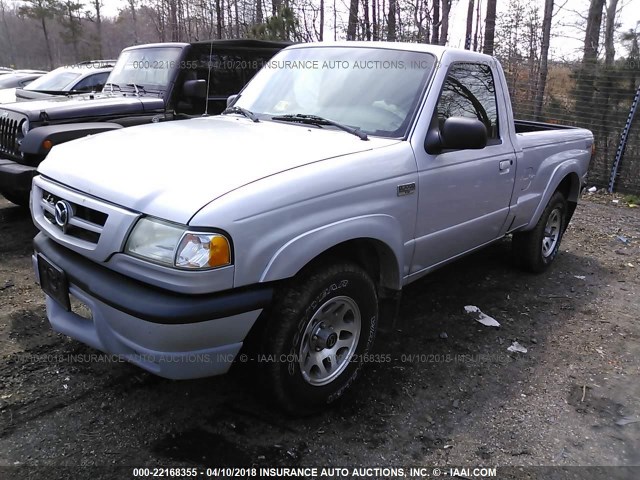 4F4YR12U13TM09780 - 2003 MAZDA B3000 SILVER photo 2