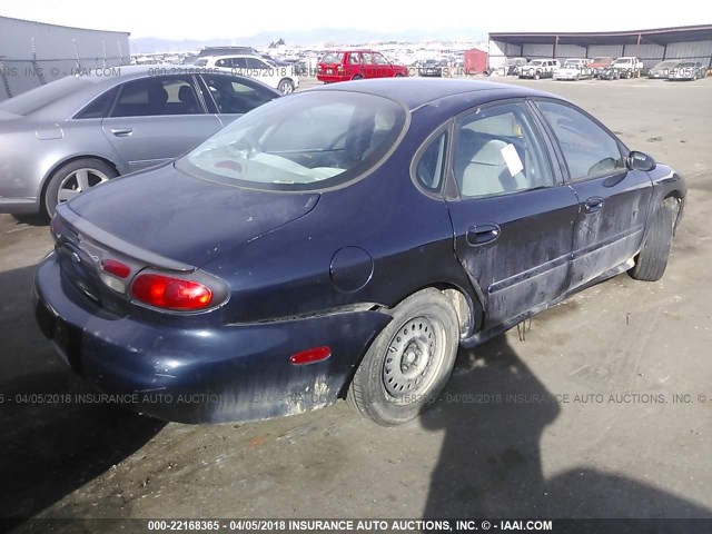 1FAFP52UXXG153432 - 1999 FORD TAURUS LX Dark Blue photo 4