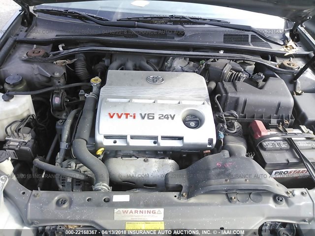 4T1BF32K24U588369 - 2004 TOYOTA CAMRY LE/XLE/SE GRAY photo 10