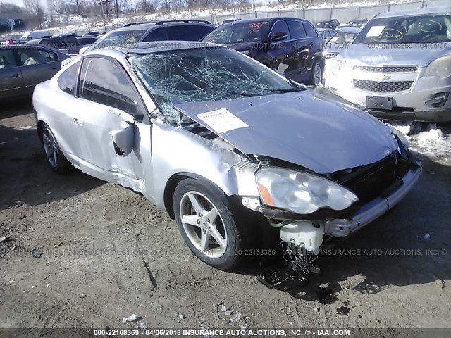 JH4DC53032C040056 - 2002 ACURA RSX TYPE-S SILVER photo 1